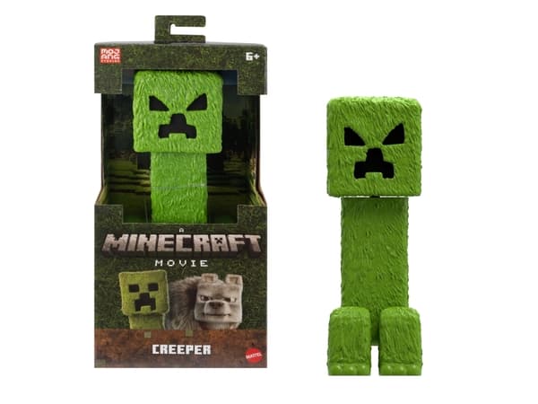 Minecraft Creeper Large Scale Figure, 6 år, Flerfarget, Plast