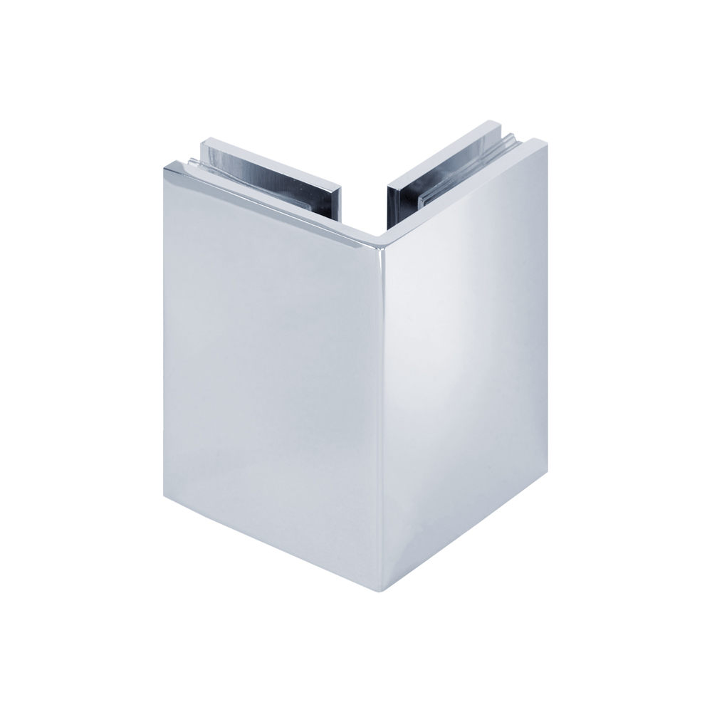 Brauer JC profielloze douchecabine 180x90cm 3-delig chroom