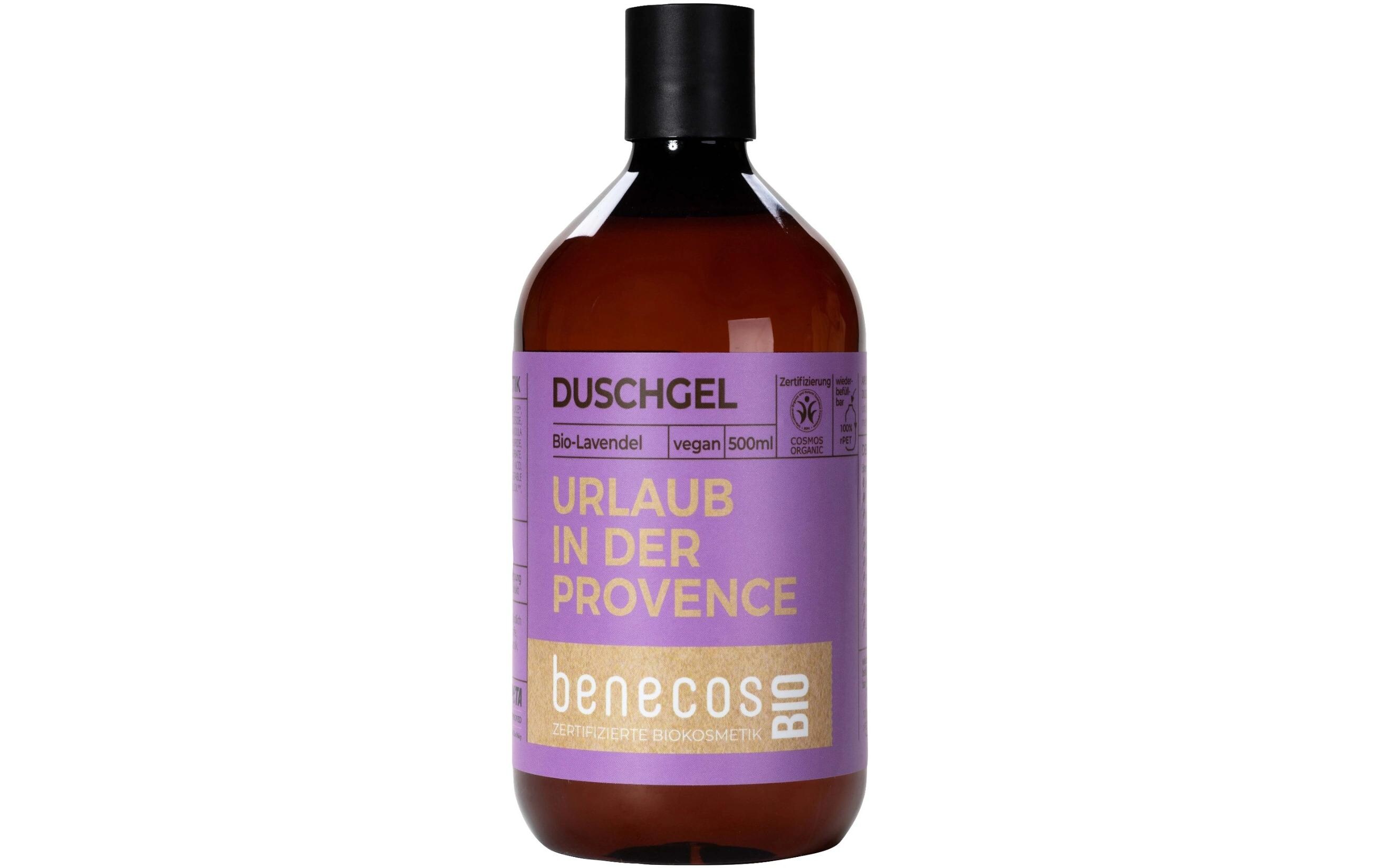Duschgel BIO-Lavendel 500 mlNatürliche Pflegedusche mit Bio-Lavendelblüten-Auszügen