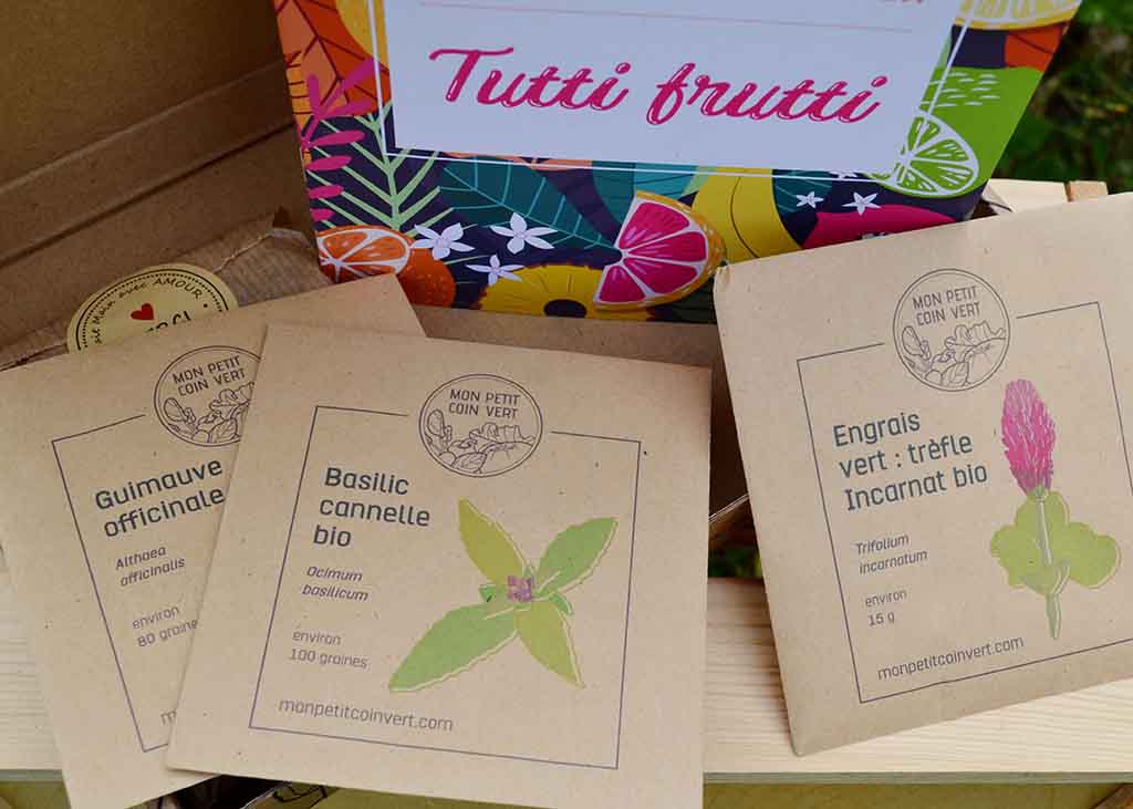 Coffret de jardinage thématique 