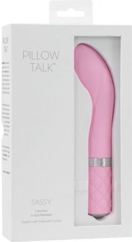 Pillow Talk - Sassy USB-Oplaadbare G-Spot Massager Lichtroze