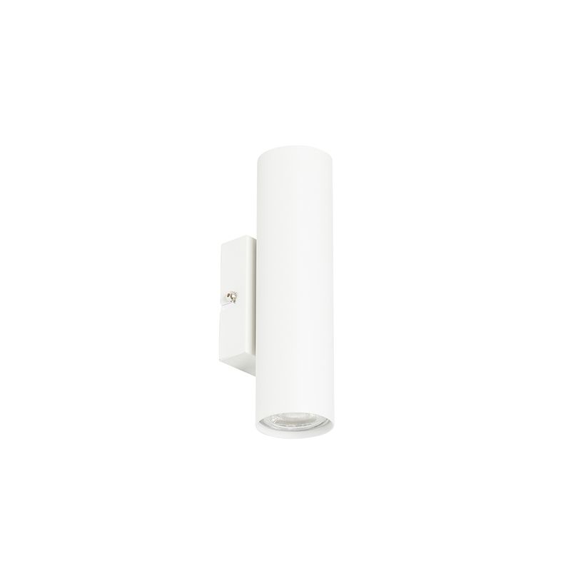 Moderne wandlamp wit 2-lichts GU10 50mm - Jeana