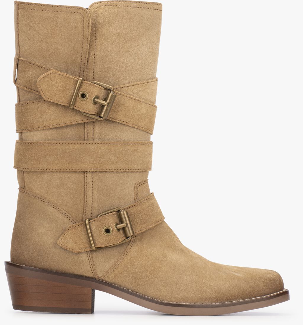 PS POELMAN bruine ps poelman biker boots sidonia