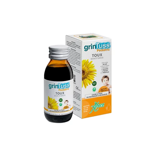 Grintuss Pediatric Toux Sèche et Grasse Sirop - 128g