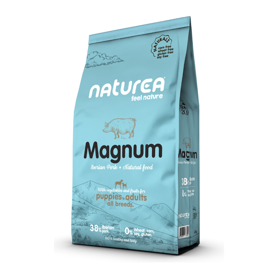 Ração para cães Naturea Naturals Magnum com carne de porco ibérico