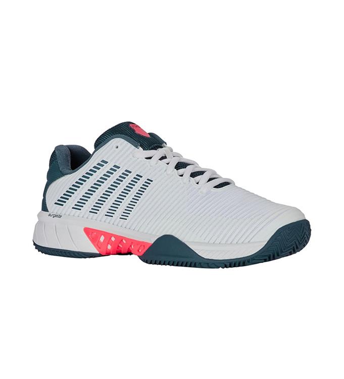 K-Swiss HYPERCOURT EXPRESS 2 CLAY 06614129M WHITE-STARGAZER-NEON-BLAZE