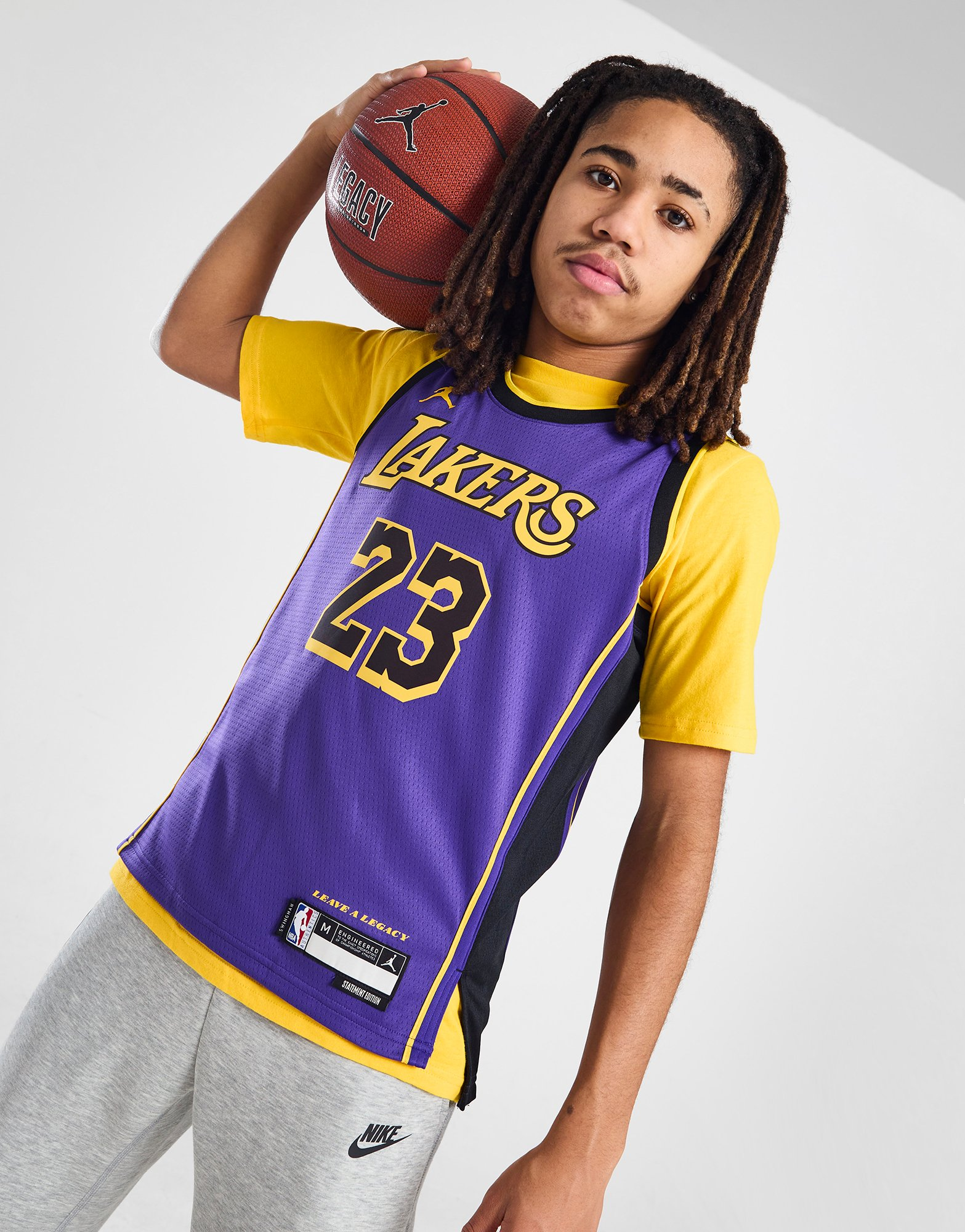 Jordan Maillot NBA LA Lakers James #6 Junior