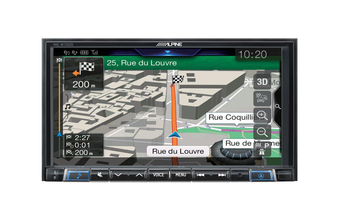 Autoradio INE-W720D 2 DIN<br>Autoradio mit DAB/DAB+-Tuner