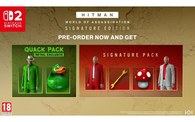 Spielesoftware »GAME HITMAN World of Assassination (Game Key Card)« Nintendo Switch 2