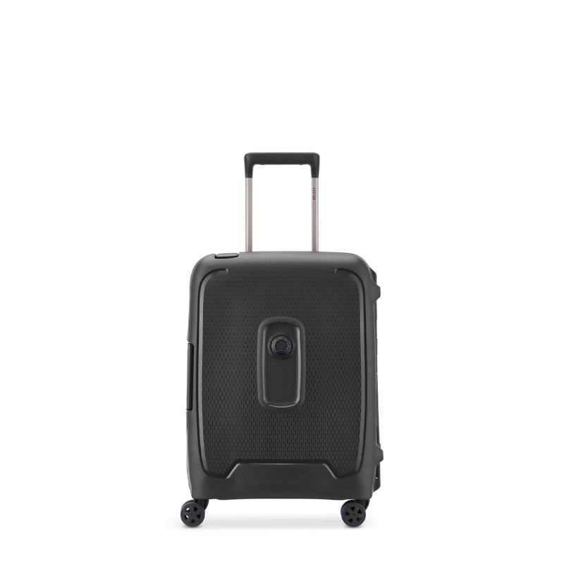 Valise cabine rigide slim Moncey 55 cm Noir