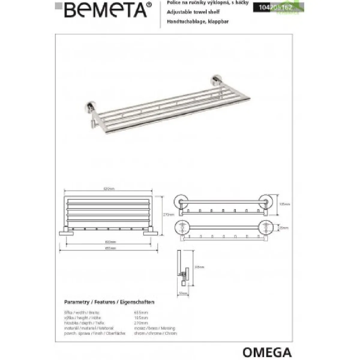 Bemeta - Maison De La Tendance Bemeta Omega