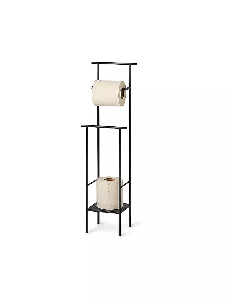 FERM LIVING Toilettenpapierständer DORA Black schwarz