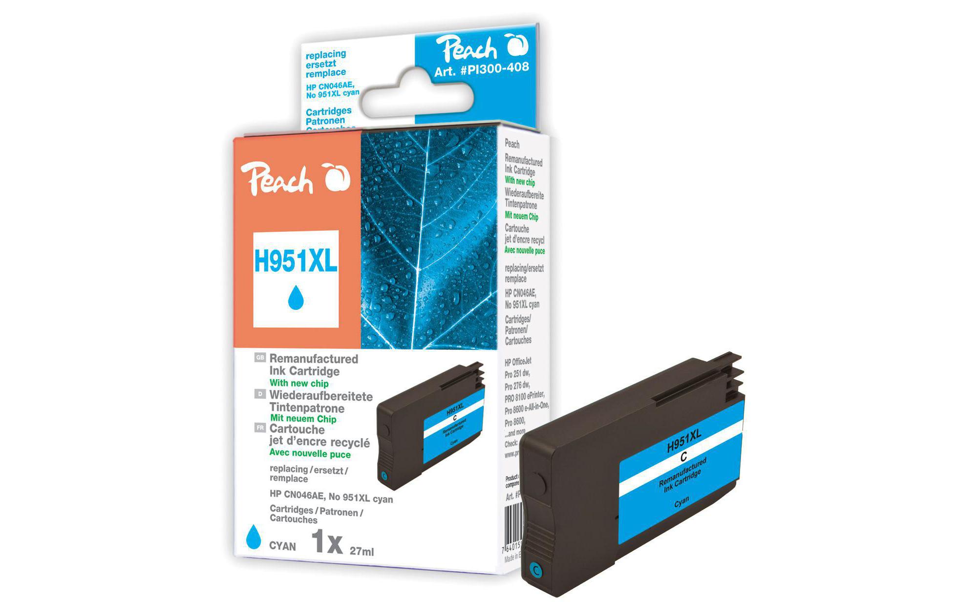 Tinte HP Nr. 951XL (CN046AE) CyanDruckertinte, Cyan