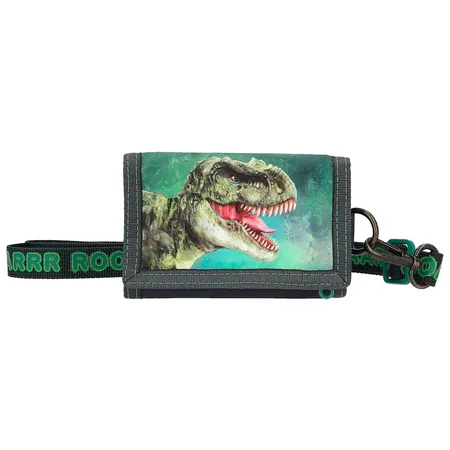 Depesche Dino World Portemonnaie mit Lanyard T-Rex