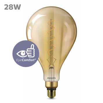 Philips LED Giant peer E27 25W filament goud niet dimbaar