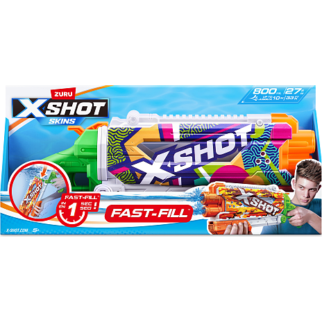 X-Shot Pump Action vandpistol