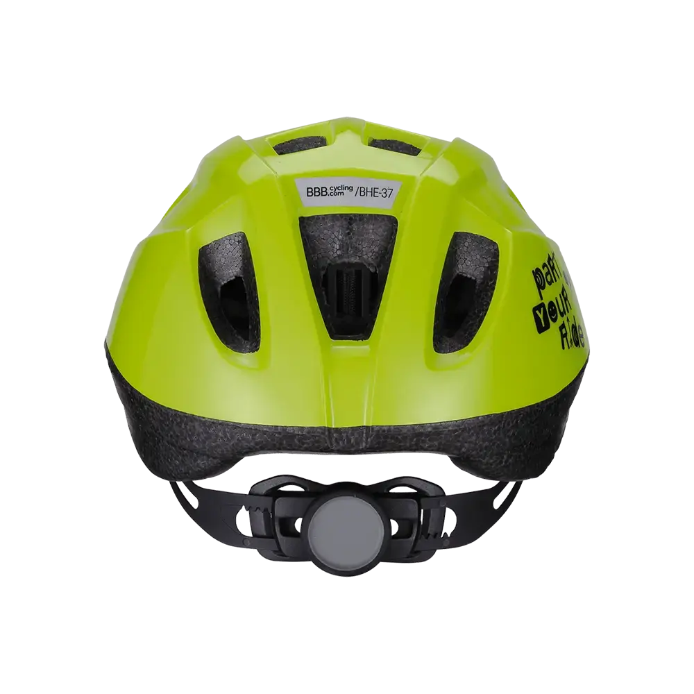 BBB Cycling Boogy BHE-37 Kinder Fietshelm Glossy Neon Geel