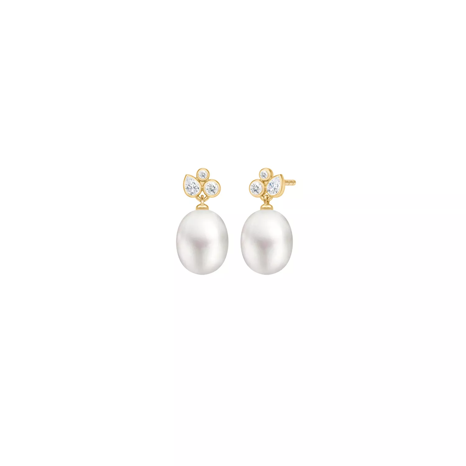 Julie Sandlau Treasure Øreringe 22 kt. Forgyldt Sølv ST338GDWHPLCZ