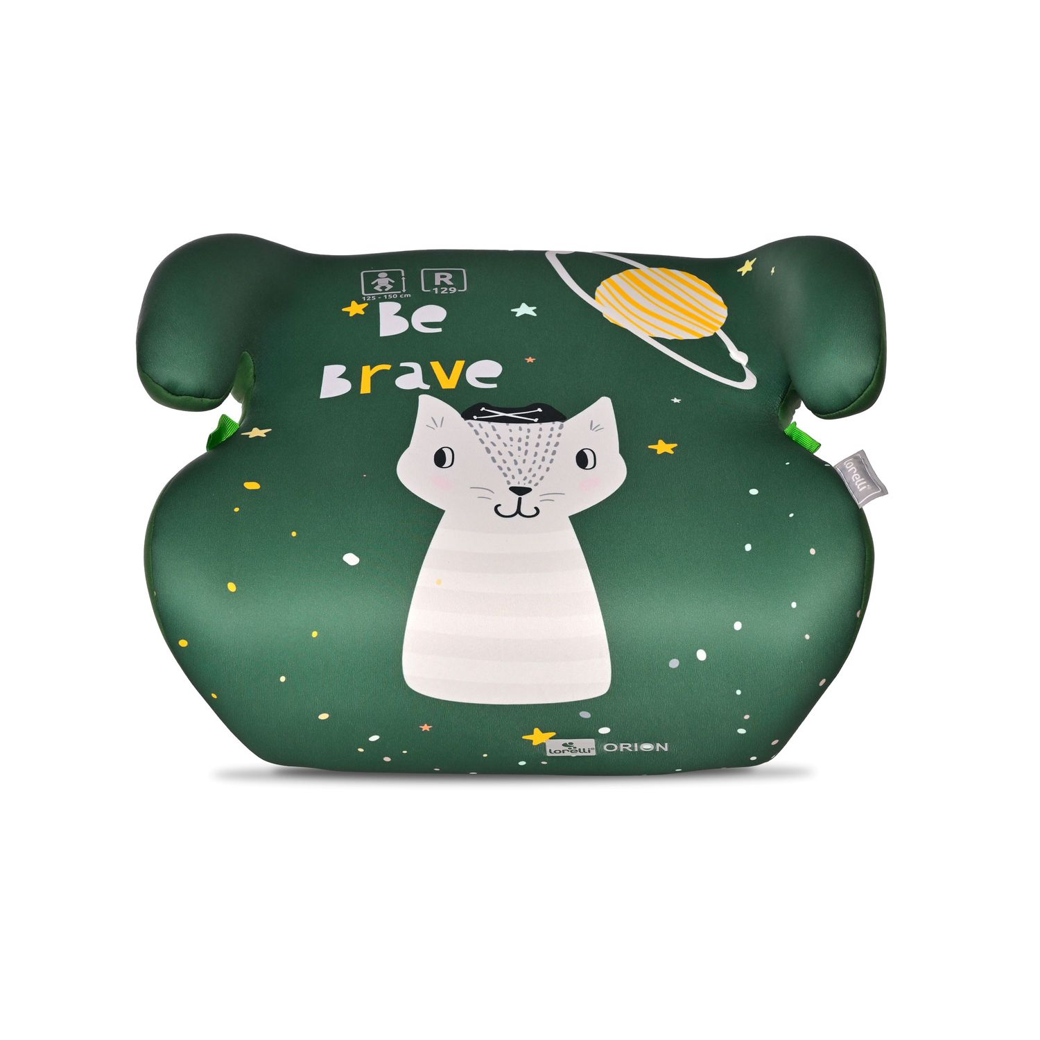 Lorelli Kindersitzerhöhung i-Size Orion (125-150cm) Boostersitz, Bezug waschbar grün