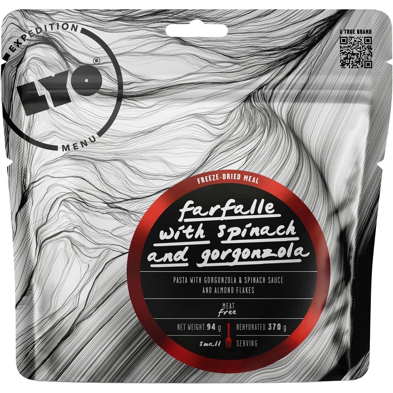 LYOFOOD Farfalle With Spinach & Gorgonzola 370g