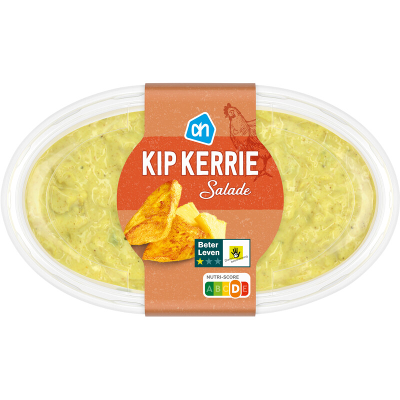 AH Kip kerrie salade