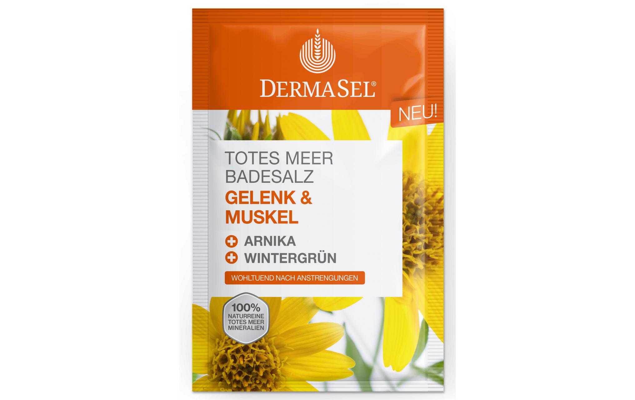 Badesalz Gesundheitsbad Gelenk & Muskel 80 gWohltuendes Badesalz nach Anstrengungen