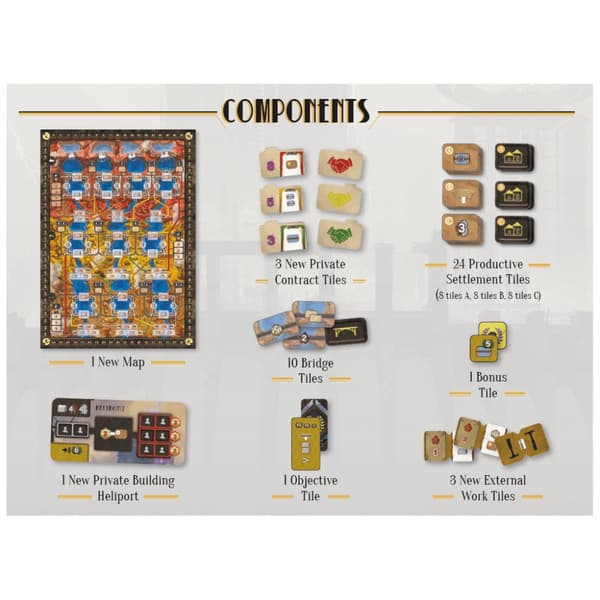 Barrage: New Lands - The Colorado Connection - Brettspil