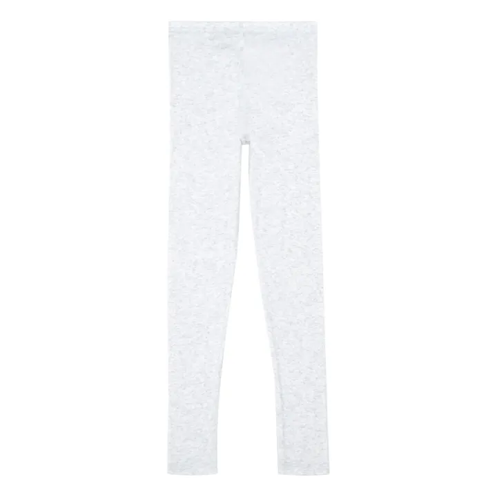 American Vintage Legging Coton Supima | Gris chiné