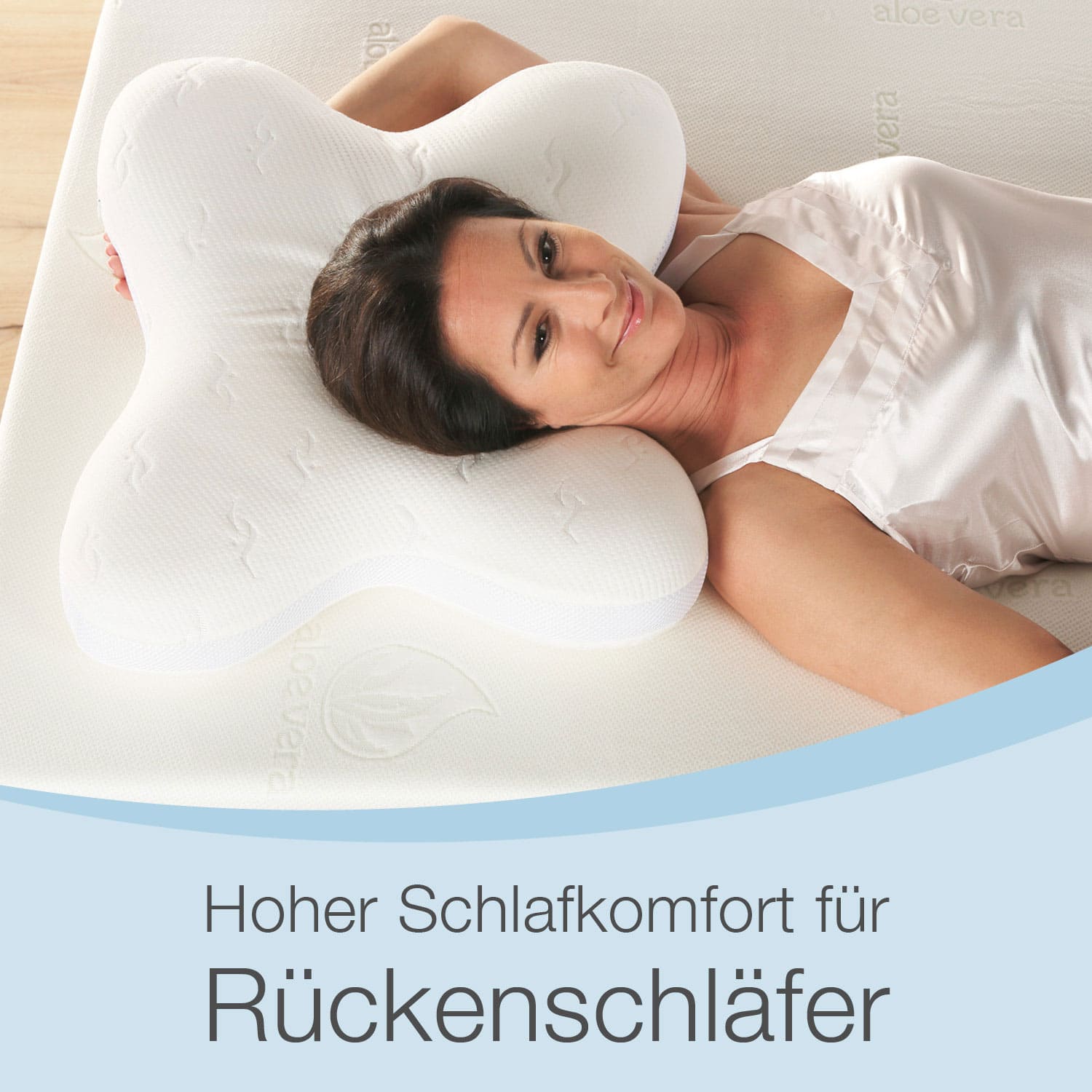 Bestschlaf Visko-Schmetterlings-Kissen