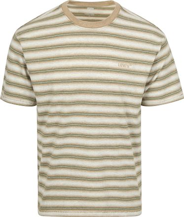 Levi's T-shirt Red Vintage Stripe Paloma A0637-0154 kopen