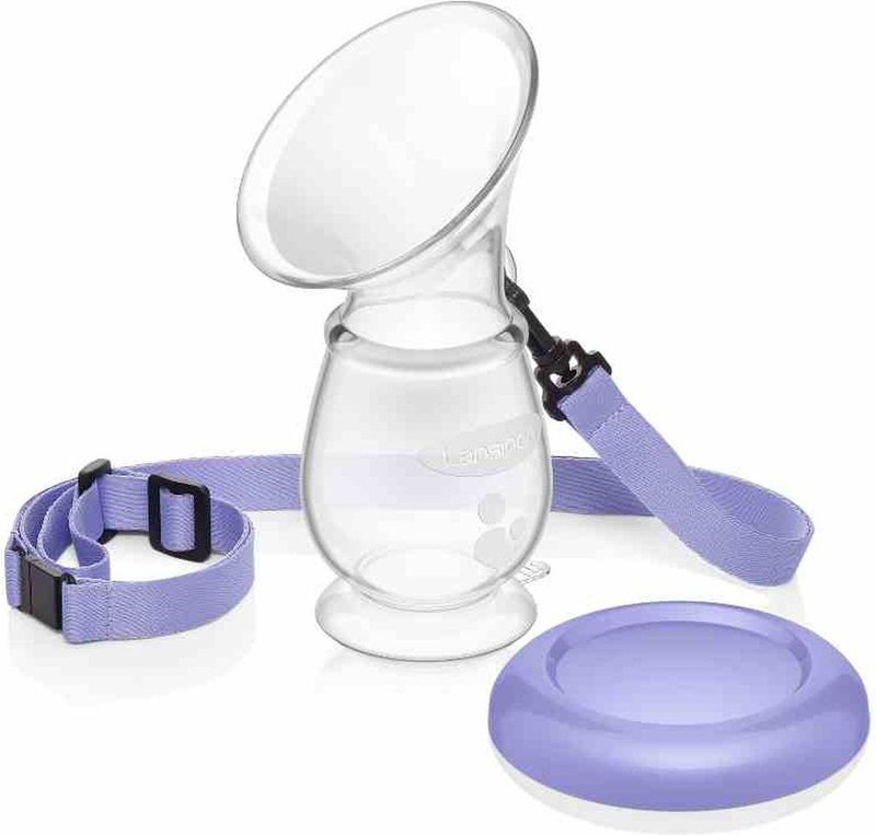 Lansinoh - Moedermelk Collector - Silicone - Handzaam - Draagbaar