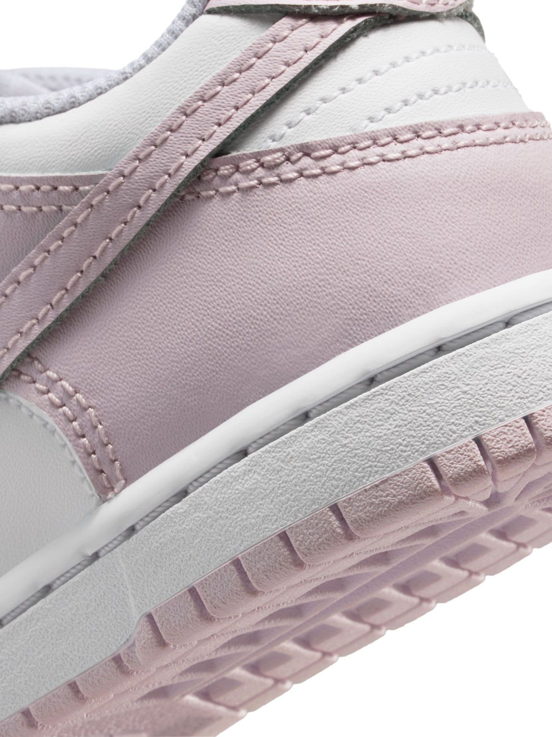 Witte lichte violette - Nike Junior Dunk Low sportschoenen