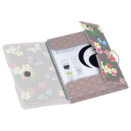 Herlitz Gummizugmappe PP A4 Ladylike Butterflies