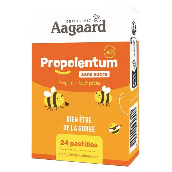 Aagaard Própolis Propolentum Kids 30 comprimidos