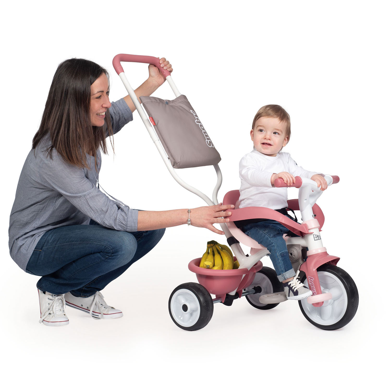 Smoby Be Move Comfort Driewieler Roze