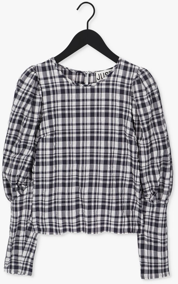 JUST FEMALE donkerblauwe just female blouse hamilton blouse