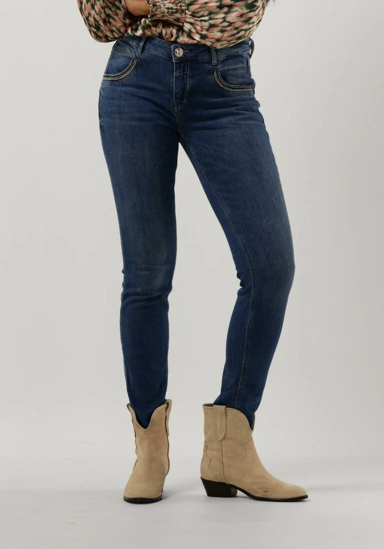 MOS MOSH blauwe mos mosh skinny jeans naomi adorn jeans