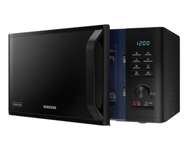 Samsung MG23B3515AK - Mikrobølgeovn med grill - 23 liter - 800 W - sort
