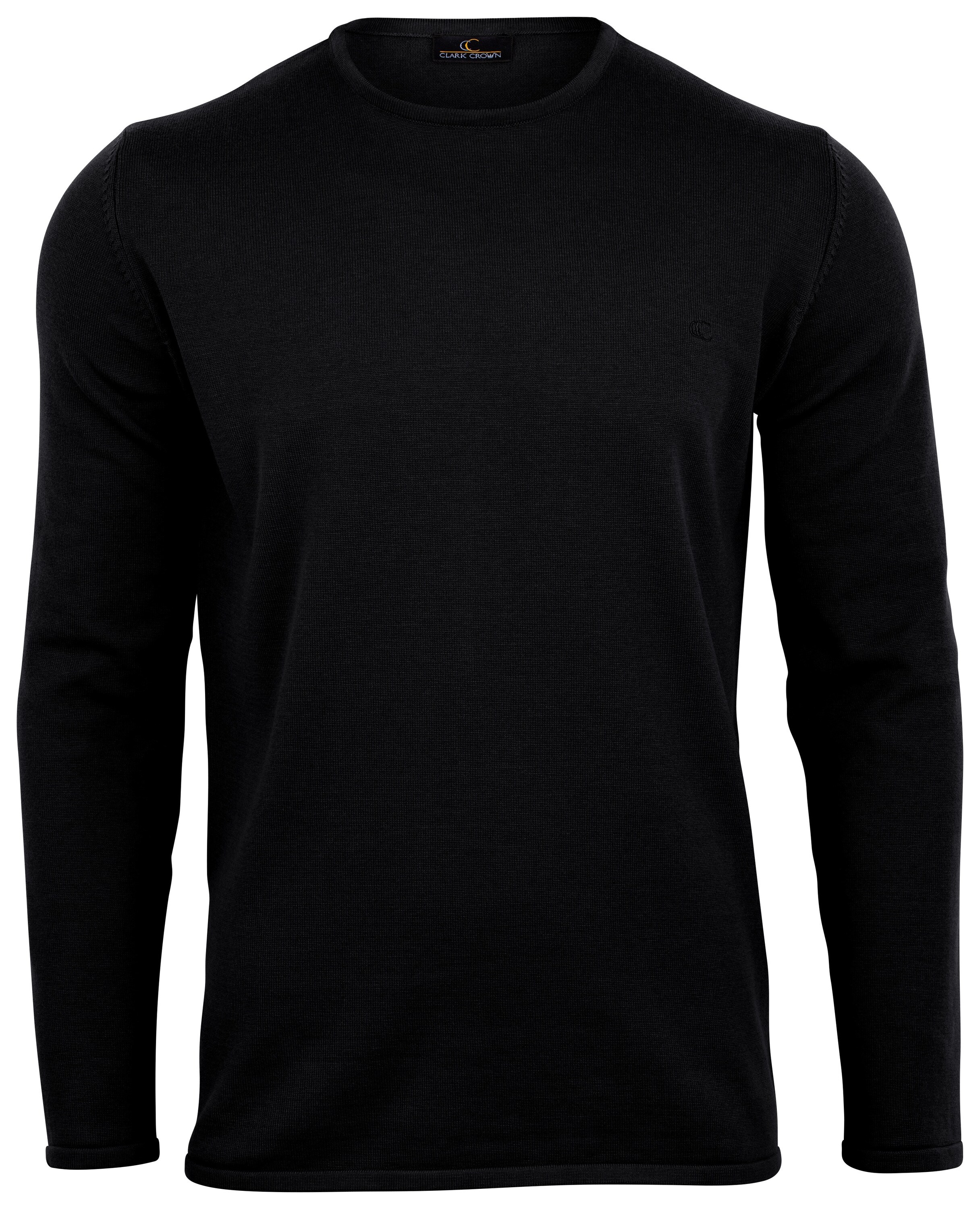 Clark Crown® Basic Crew Neck Strickpullover
