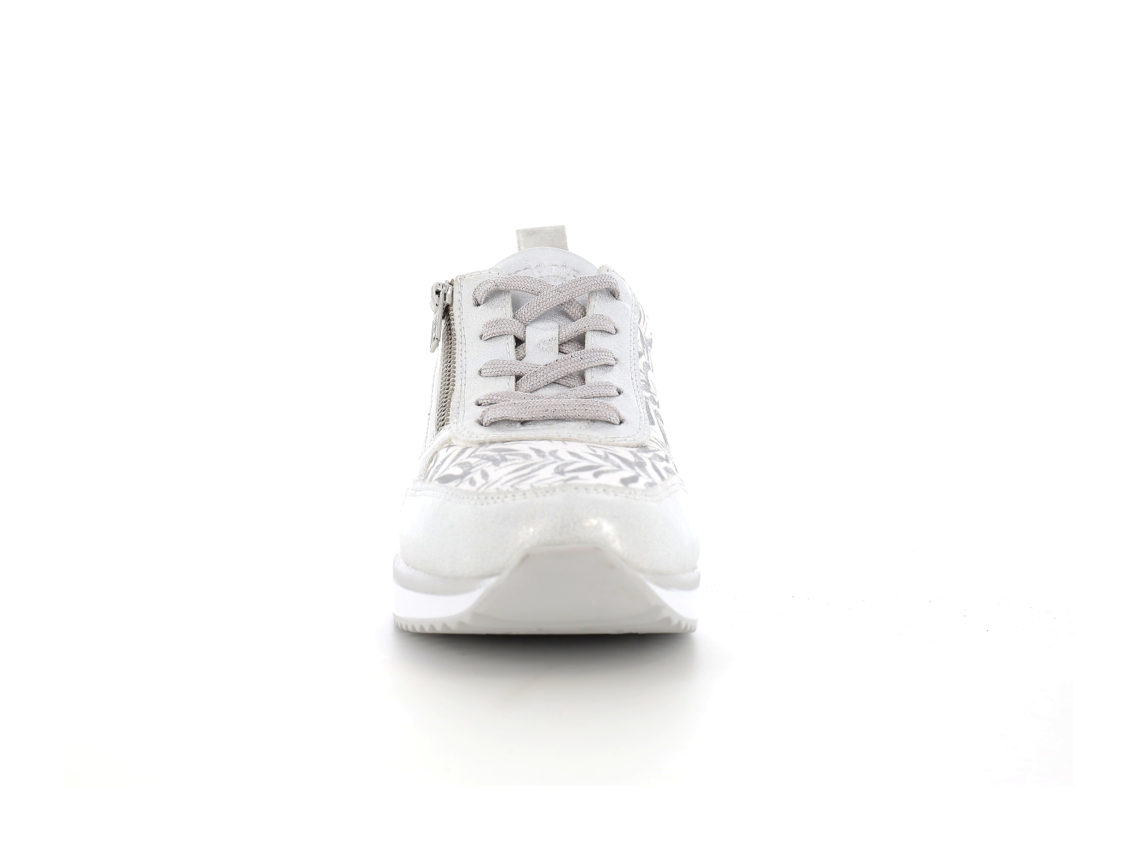 Remonte-D2401 Matières combinées Blanc Argent