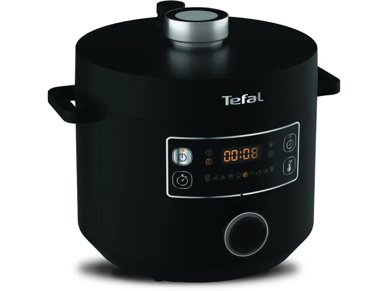 Tefal Turbo Cuisine CY754830, 5 L, 1090 W, 12 t, Kina, Sort, Dreje