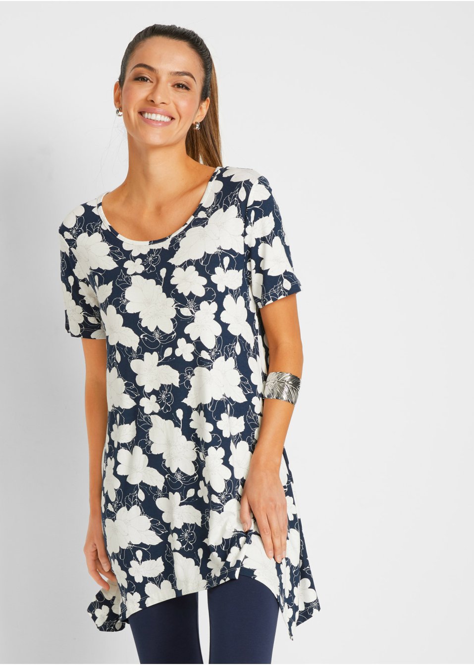 T-shirt avec viscose
