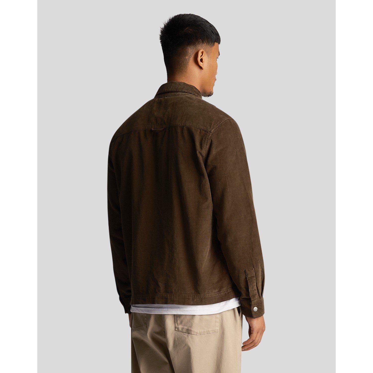 Lyle and Scott Cord Overshirt Sn34