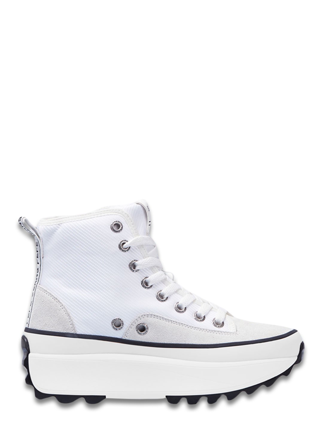 pepe jeans Sneakers Montante Femme Woking City Blanc/Noir