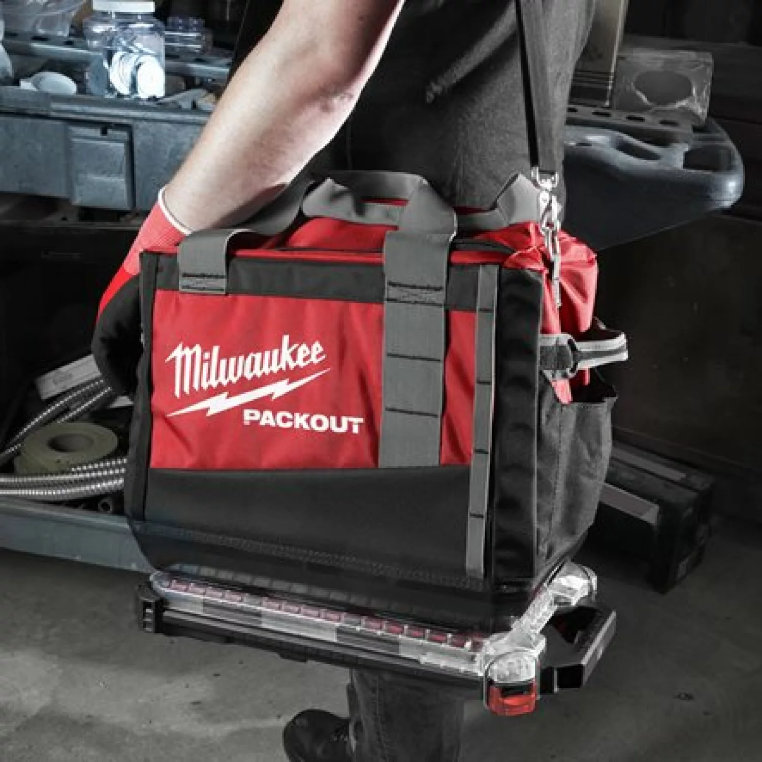 Milwaukee 4932471065 Packout Compact Slim Organizer - 250 x 380 x 65mm