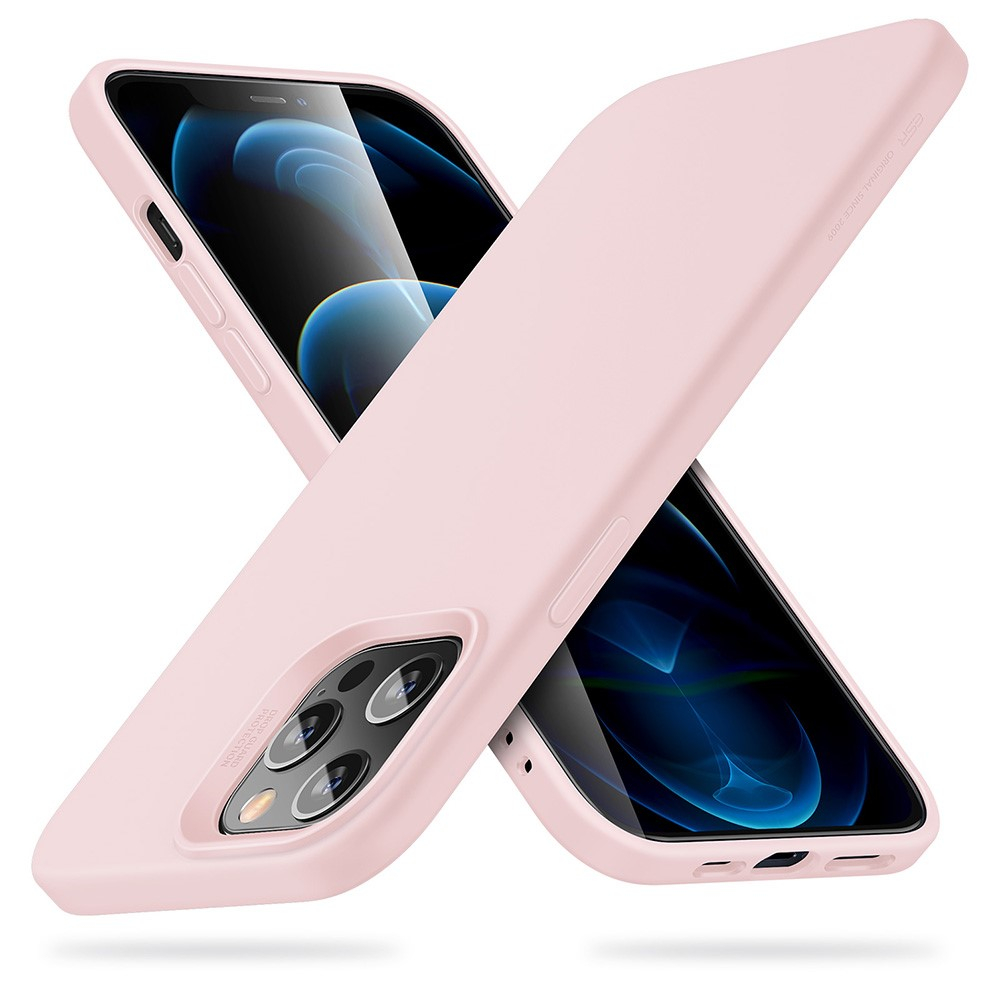 iPhone 12 / 12 Pro Cloud Series Silikon Case Hülle - Rosa