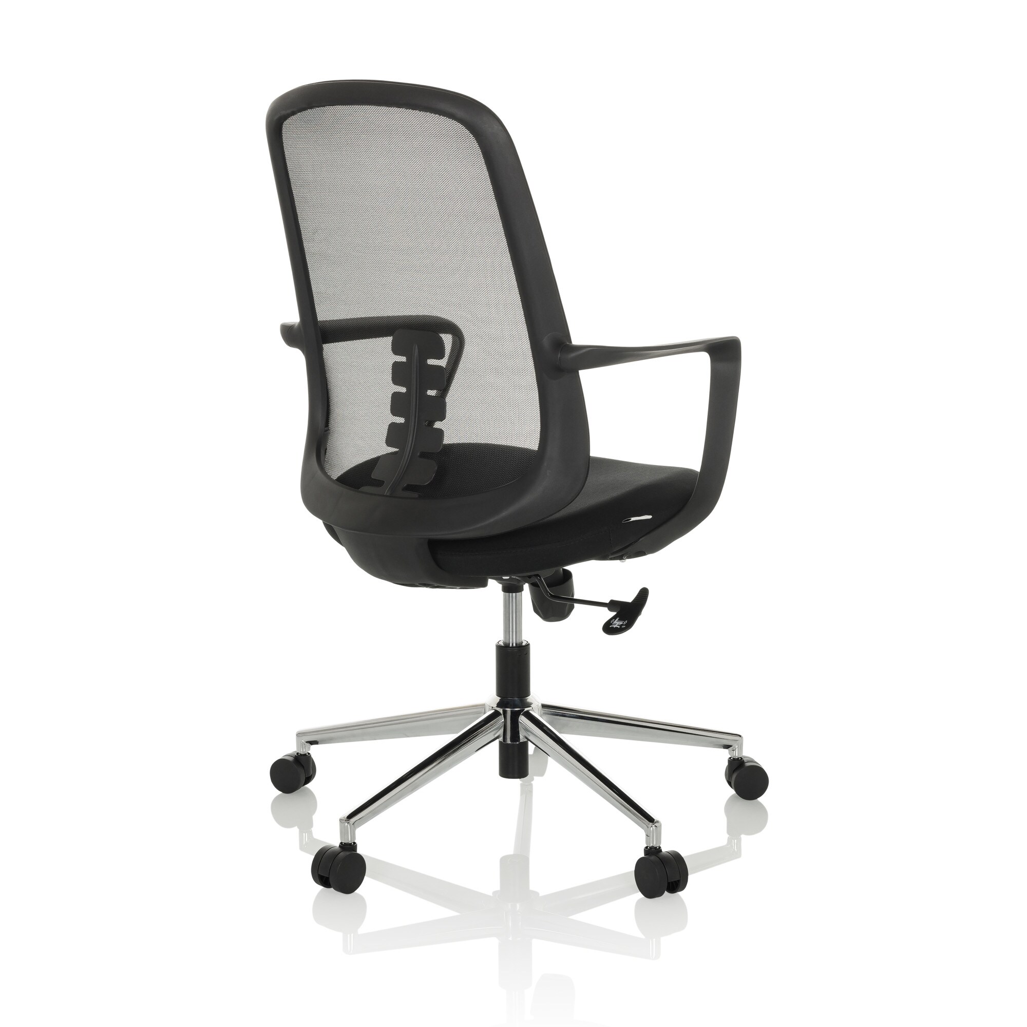 Home Office Bürostuhl SEDIOLO B Stoff/Netzstoff mit Armlehnen hjh OFFICE