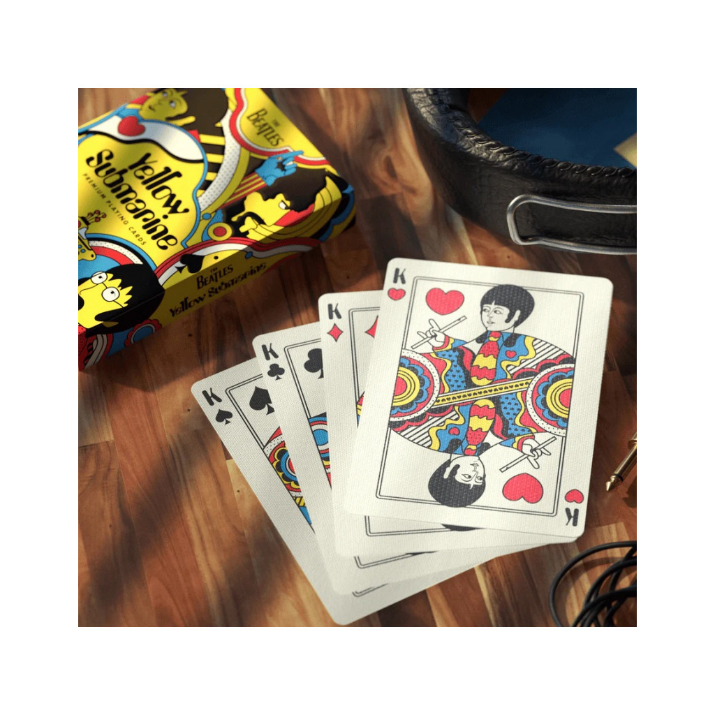 Cartes Bicycle Theory 11 - The Beatles : Yellow Submarine