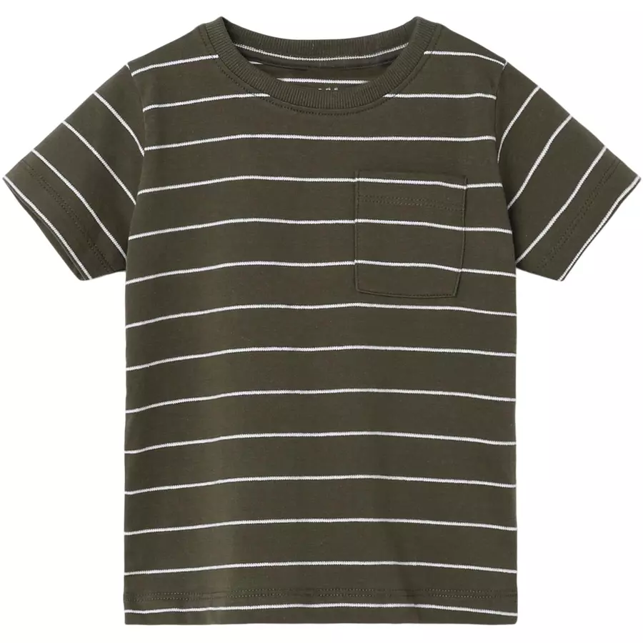 name it T-Shirt Nmmves Olive Night