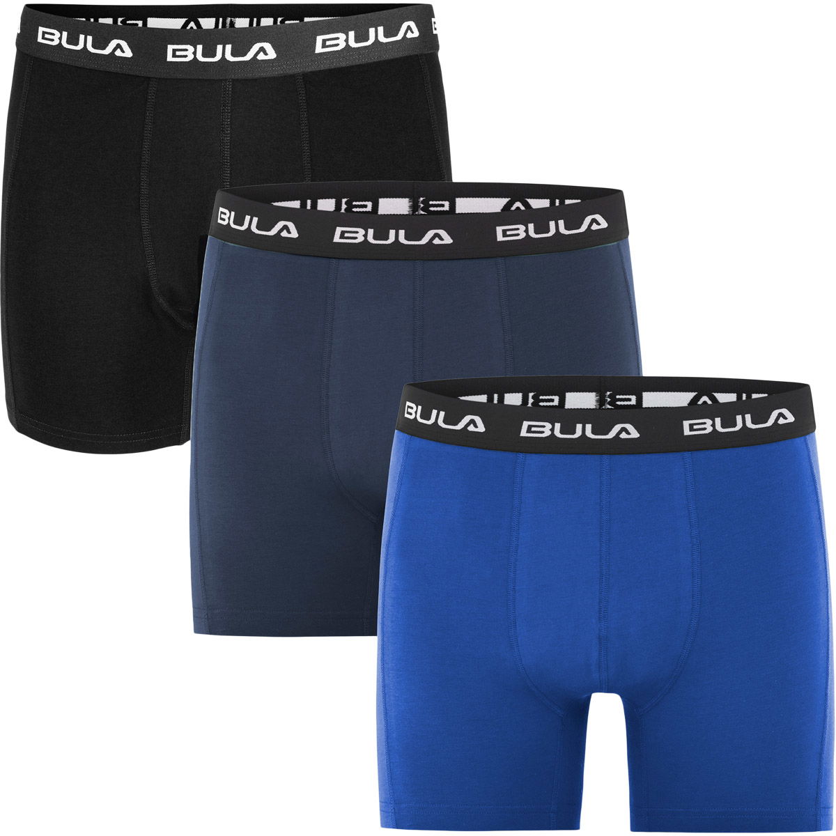 Bula Frame 3-Pak Boxershorts Herre